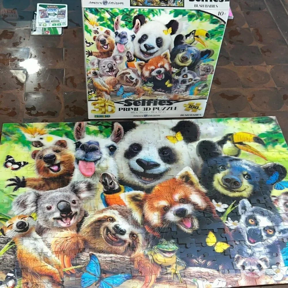 3D Selfie 🤳 Animal 🦔 Puzzle 🧩